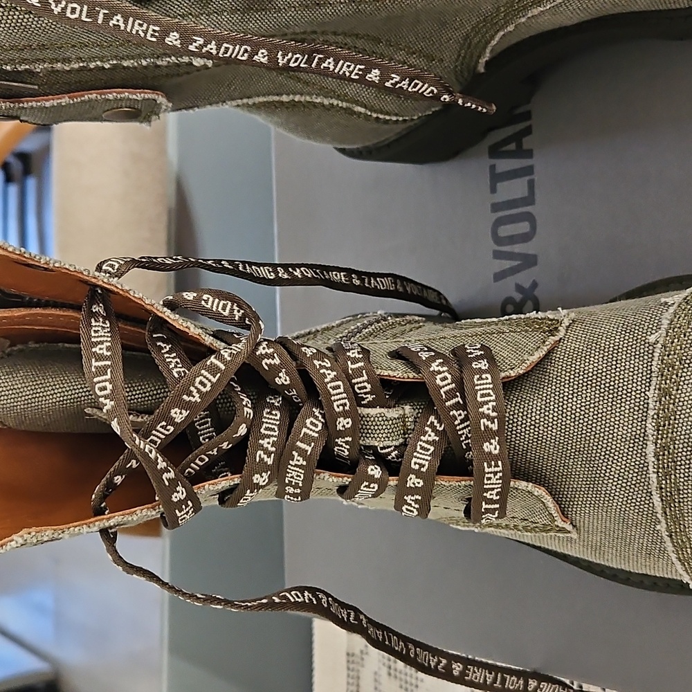 Joe Canvas Ankle Boots - Picture 3 of 9